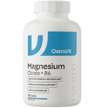 OstroVit Magnesium Citrate 400 mg + B6, 90 Tablets