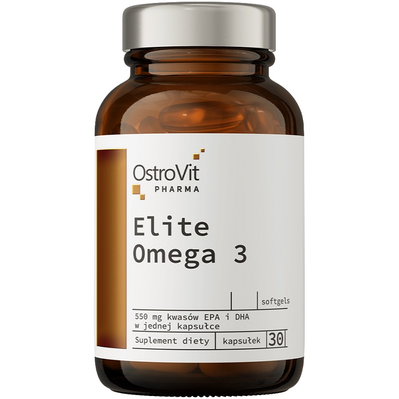 OstroVit Pharma Elite Omega 3, 30 Capsules