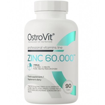 OstroVit Zinc 60.000, 90 Tablets