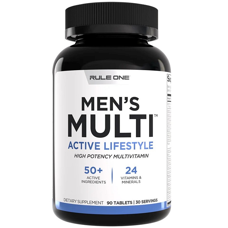 Rule1 Mens Train Daily Sports Multivitamin, 90 Tablets