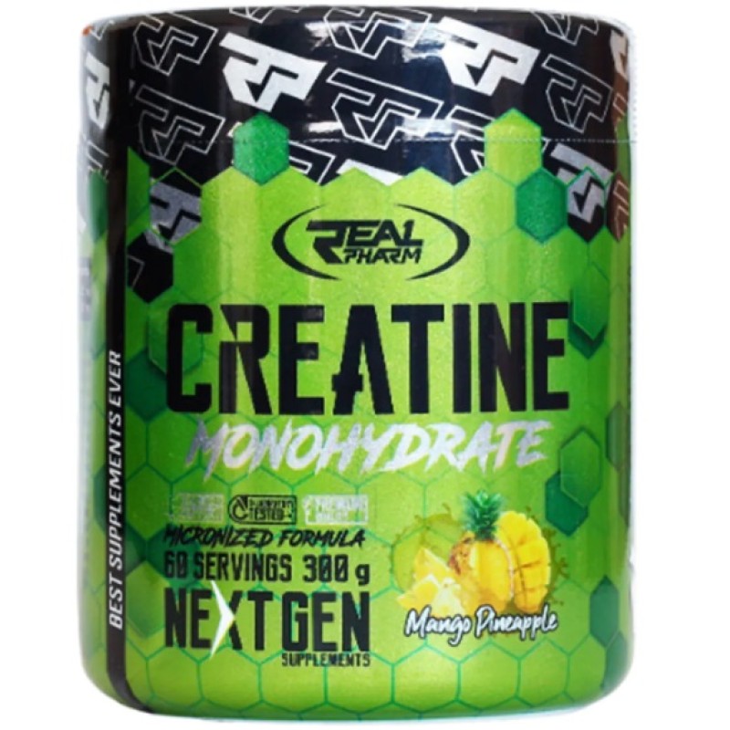 Real Pharm Creatine Monohydrate, 300 Grams