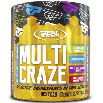 Real Pharm Multi Craze, 270 Tablets