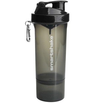 Smartshake Slim Black, 500 ml