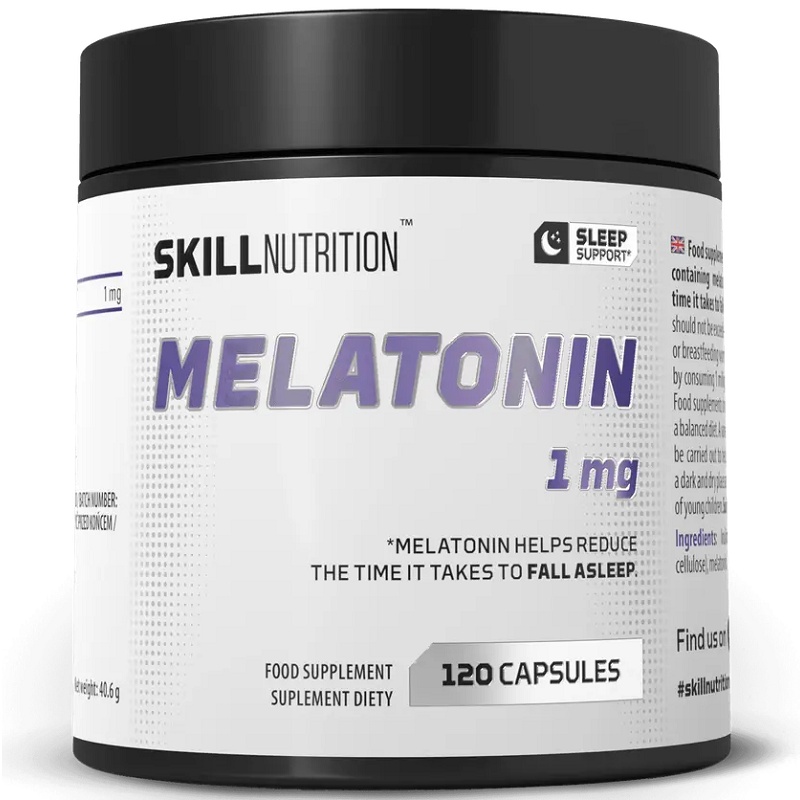 Skill Nutrition Melatonin 1 mg, 120 Capsules